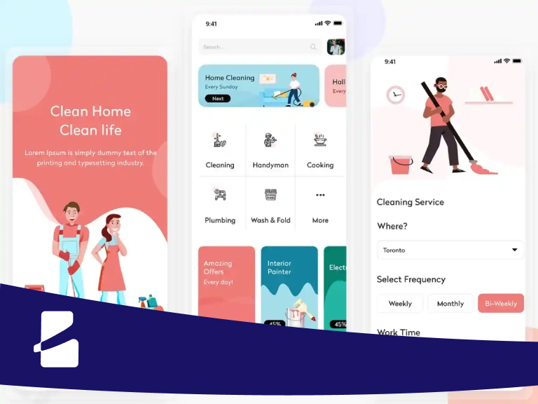 طراحی اپلیکیشن خدماتی